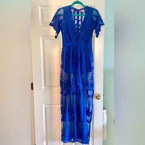 Royal Blue Lace Romper 💙
